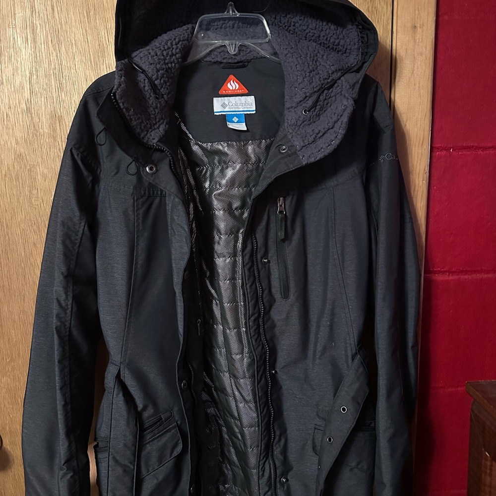 Columbia Women’s Charcoal Hooded Performance Jacket